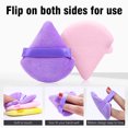thumbnail image 3 of 10 Pcs Houppette Triangulaire pour Fond de Teint, Houppettes pour Poudre Libre, Houppette, 3 of 6