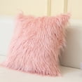 thumbnail image 1 of Cqxid Pillow Case Under $5 Style Modern Simple Net Red Imitation Beach Wool Solid Color Long Hair Pillow Case Cushion, 1 of 3