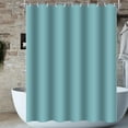 thumbnail image 4 of Chmadoxn Shower Curtain Waterproof And Mildews Proof Bathroom Shower Curtain Punch-free Light Transmitting And No Transparent Bathroom Partition Curtain Nylon Shower Curtain, 4 of 8
