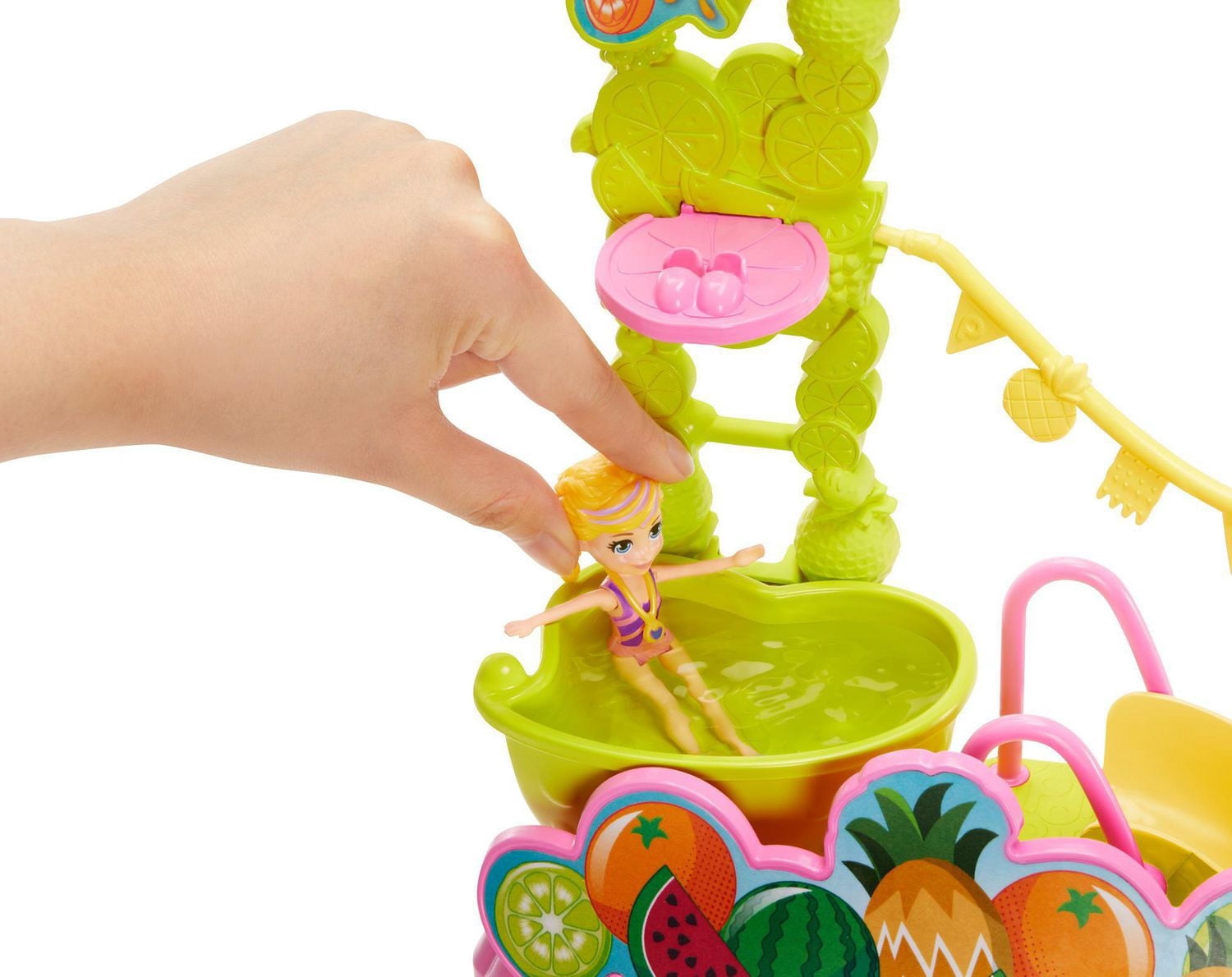 Polly Pocket Parc Aquatique Agrumes surprises