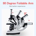 thumbnail image 4 of Microscope Set with Accessories Kit 100X-1200X Children Kids Students All-Metal Microscope Biology Biological Science Scientific Lab Experiment Microorganism Microscopic Magnifier, 4 of 8