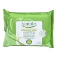 thumbnail image 3 of Simple® Lingettes Exfoliantes pour le Visage Douces pour les Yeux, 3 of 7