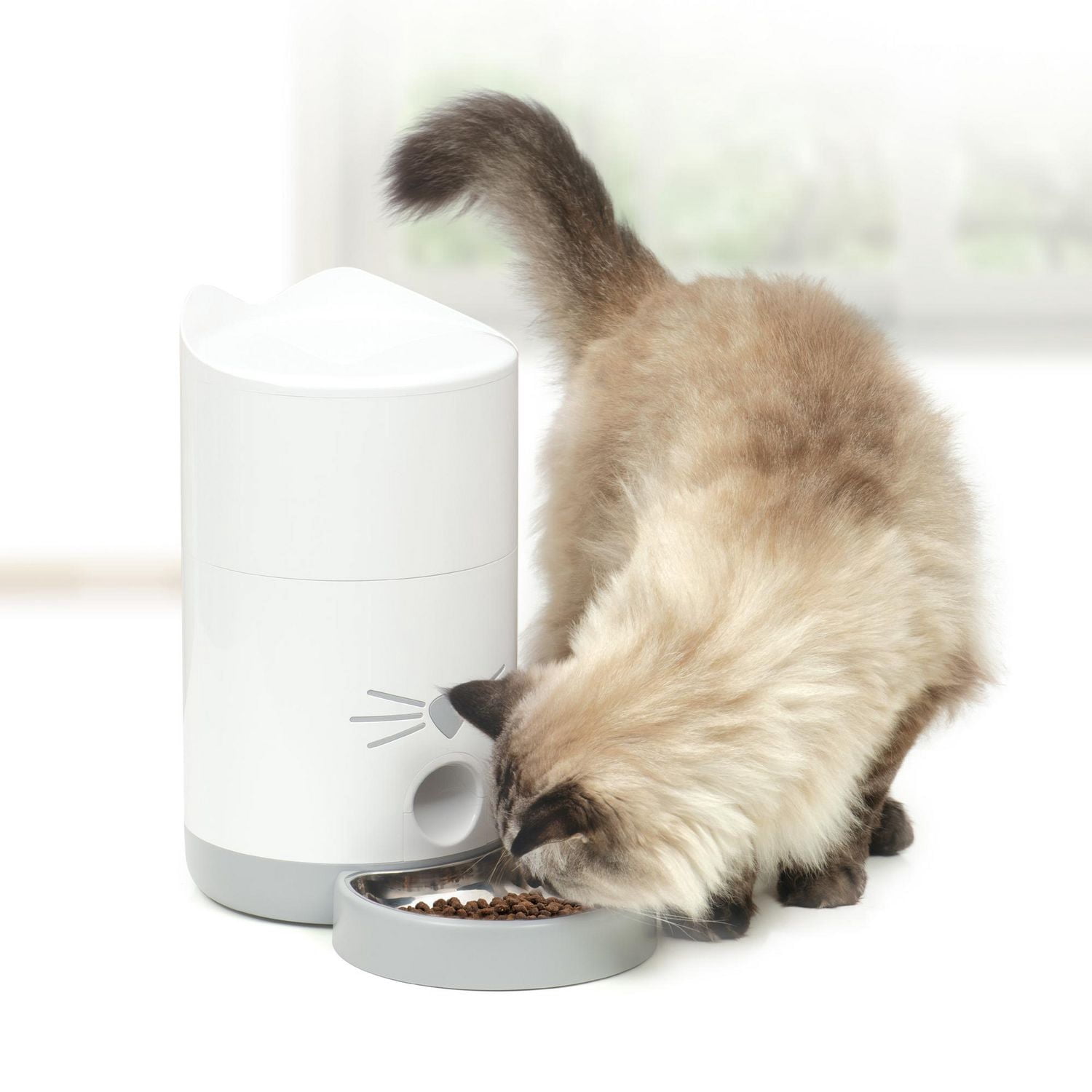 Catit PIXI Distributeur Automatique Intelligent pour Chats avec Application de Contrôle à Distance