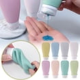 thumbnail image 3 of Travel Dispensing Bottle Set for Outdoor Adventures and Home Cosmetics Leak-Proof Portable Silicone Containers, 3 of 3