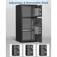 thumbnail image 3 of Omethey 6.0 Cu ft Large Digital Lock Home Safe, Anti-theft Money Safe Box With Deposit Slot & Dual Alarm System, Backlit Keypad Security Document Safe For Home Business Office, 3 of 14