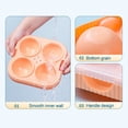thumbnail image 4 of TIELUTT Ice Maker Large Ice Maker with Lid Easy to Fill Round Silicone Ice Tray Easy Release Silicone Tray Spheres Silicone Food Freezer Trays Freezer Food Storage Trays Sequential Take 5 Ice Small, 4 of 8