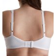thumbnail image 4 of Playtex Womens Secrets Perfectly Smooth Wirefree Bra, 36D, White Stripe, 4 of 4