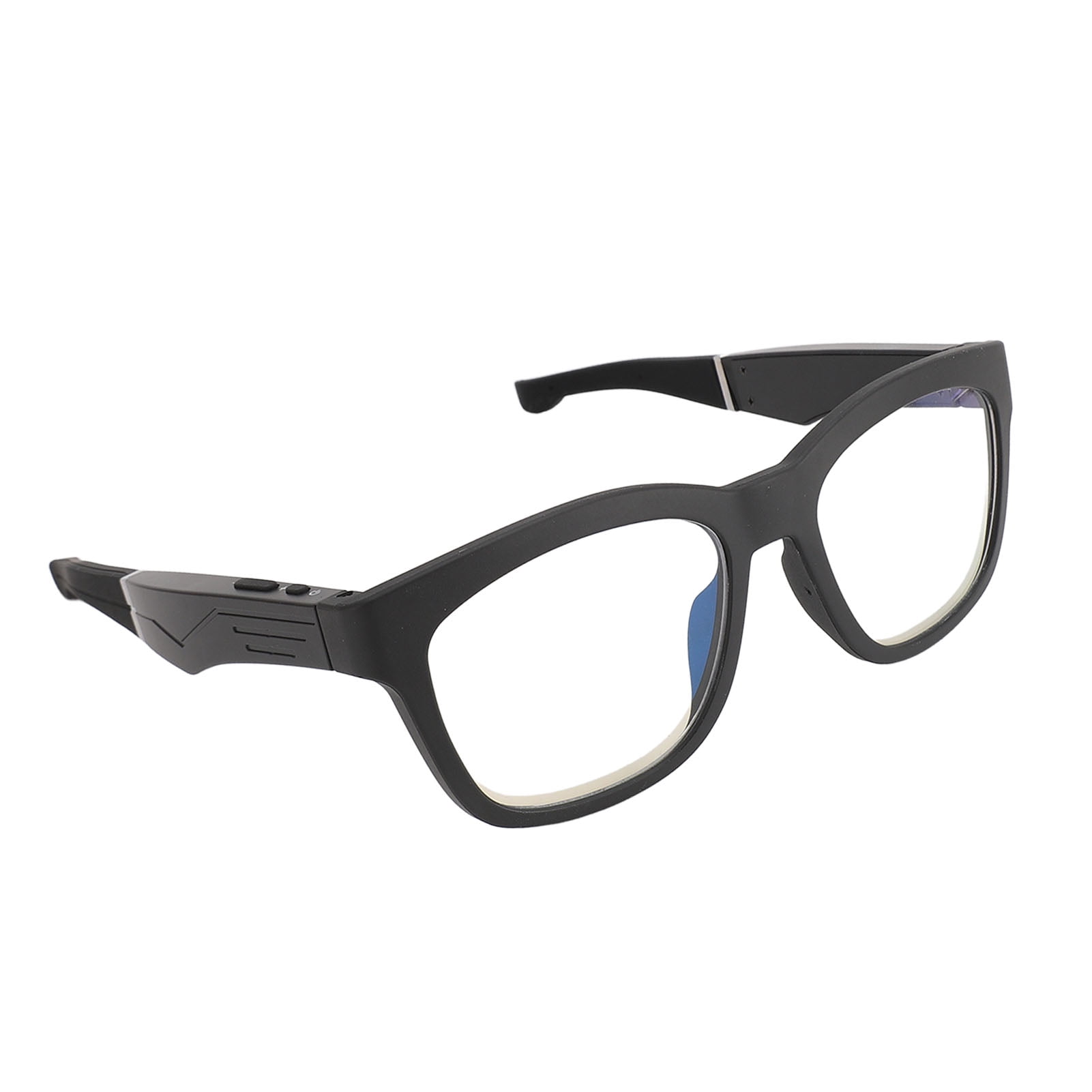 Earphone Glasses, TWS Stereo Sound Glasses Blue Ray Filter Voice Control Noise Canceling Smart for Cycling