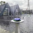 thumbnail image 2 of Solar Water Ornament for Garden Swimming Pool Floating Flower for Bird Bath and Fish Tank Enhancing Outdoor Water Features, 2 of 7