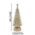 thumbnail image 3 of REK Conical Ornament Suitable For Tabletop And Fireplace Rack As A Winter Holiday . Resin Conical ., 3 of 5