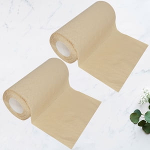 Mobutofu 2Set Oil Paper Towels Pulp Water Absorbing Kitchen Towel Tissue for Hotel Use