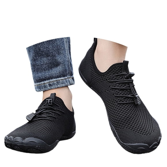 Women's Barefoot Shoes Slip-On Sneakers Wide Toe Box Minimalist Shoes for Walking Hiking Trail Running