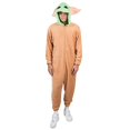 thumbnail image 3 of Bioworld Mandalorien Grogu Pyjama une-Pièce de Cosplay pour Hommes - Grand Brun, 3 of 7