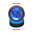 thumbnail image 2 of MesaSe 3d Glowing Crystal Ball Night Light Ornament Creative Coloful Night Scene Lamp With Base For Home Decor Gift, 2 of 9