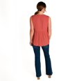 thumbnail image 3 of IVY Women's Sleeveless Blouse w/ Front Smocking, 3 of 6