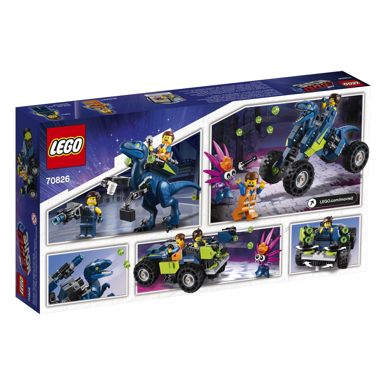 LEGO Movie Le tout-terrain Rex-trême de Rex 70826