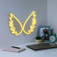 thumbnail image 5 of Merkury Innovations 15.75" Wings LED Neon Wall Sign, 5 of 5