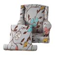 thumbnail image 1 of veasfak Elastic Wingback Chair Cover Armchair Slipcovers Chair Protector Couch Furniture Light Gray, 1 of 9