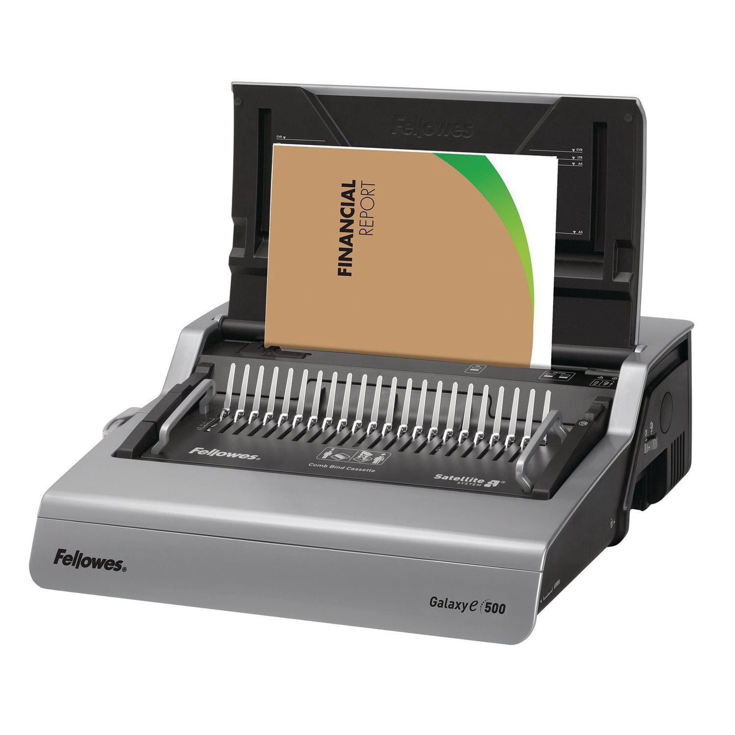 Galaxy™ E 500 Electric Comb Binding Machine w/Starter Kit