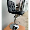 thumbnail image 3 of Heavenly Collection Black Leather Adjustable Stool, 3 of 6