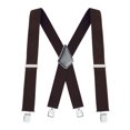 thumbnail image 1 of Buyless Fashion Mens Suspenders - 48" Elastic Adjustable Heavy Duty 2" Wide - X Back, 1 of 1