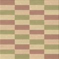 thumbnail image 1 of Ahgly Company Tapis d'Intérieur Lavable en Machine Carré Transitionnel Bronze Brun, 6 Pieds Carré, 1 of 7