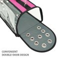 thumbnail image 4 of Small Pet Carrier for Small Dogs and Cats - Waterproof Soft Pet Travel Bag with Meshed Window - TSA Approved Pet Carrier for Cat Travel Bag - 7.9 x 13.8 x 7.9 Inch - Fuschia, 4 of 8