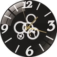 thumbnail image 1 of Dvkptbk Wall Clock Living Room Digital Wall Clock Acrylic Mute Creative Clock Home Decor, 1 of 2