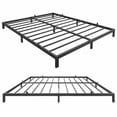 thumbnail image 3 of 6/8/14 Inch Heavy Duty Bed Frame with Storage, Queen/Full/Twin Metal Platform Base with Steel Slat Support, Noise Free Easy Assembly, No Box Spring Needed, 3 of 9