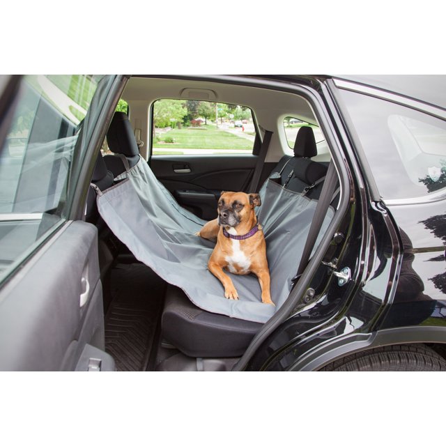 IRIS Animal Hammock Seat Cover, Gray
