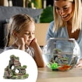 thumbnail image 4 of Meitianfacai Mountain View Decor Rockery Landscapes Rocks Hiding Cave Tree Aquarium Ornament Fish Tank Decoration, 4 of 7