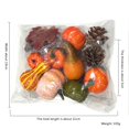 thumbnail image 3 of Halloween Pumpkin Decorations Artificial Pumpkins Maple Leaves Pine Cones, 3 of 5