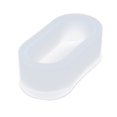 thumbnail image 1 of Silicone Mold Long Ellipse Smooth Easy Demolding Resin Mold for Jewelry Storage Box Flowerpot Gift, 1 of 14