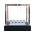 thumbnail image 1 of Newtons Cradle Pendulum 2Cm Luminous Ground Pendulum Newton Cradle Balance Ball for Desktop Decoration, 1 of 11