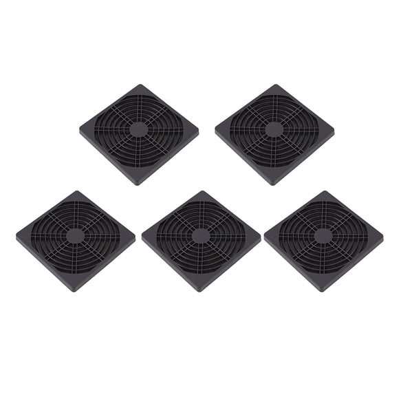 5PCS ABS Plastic Dustproof Grills Filter 60mm 80mm 90mm 120mm PC Case Cooling Fan Dust Filters For Desktop Computer Case Chassis 5pcs 120mm