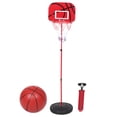 thumbnail image 1 of 1 Set Kids Basketball Hoop with Stand Portable Basketball Hoop Toddlers Adjustable Basketball Stand Mini Basketball Goal Basketball Hoop Toy for Girls Boys, 1 of 9