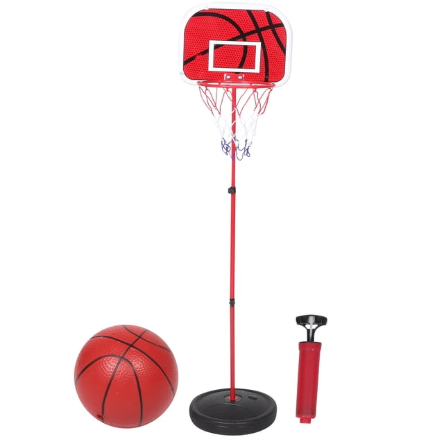 1 Set Kids Basketball Hoop with Stand Portable Basketball Hoop Toddlers Adjustable Basketball Stand Mini Basketball Goal Basketball Hoop Toy for Girls Boys