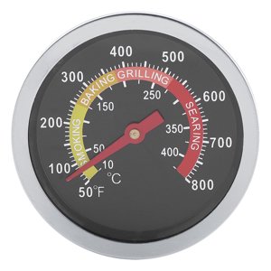 Samfox Thermomètre - 50~800 ℉ Thermomètre Barbecue en Acier Inoxydable Indicateur de Température pour Barbecue Cooking