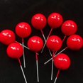 thumbnail image 2 of Bgsha 20pcs Golden Ball Cake Topper Birthday Party Cupcake Topper for Cake Decor, 2 of 7