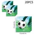 thumbnail image 3 of Football Party Napkins | Disposable Sports-Themed Cocktail Napkins for Game Day & Tailgating, 3 of 6