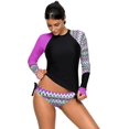 thumbnail image 1 of Débardeur à Manches Longues pour Femmes, Protection UV, Maillot de Bain, 1 of 5