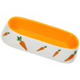 thumbnail image 4 of fastboy Non Slip Rabbit Feeder Bowl Feeding Basin for Hedgehog Gerbils Puppy Kitten 19cmx8.3cmx4.2cm, 4 of 9
