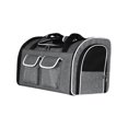 thumbnail image 1 of facefd Pet Cat Carrier Backpack Portable Dog Carrier Backpack for Traveling Camping Gray, 1 of 8