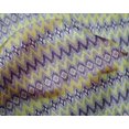thumbnail image 4 of oneOone Silk Tabby Fabric Chevron Ikat Printed Fabric 1 Yard 42 Inch Wide, 4 of 4