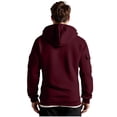 thumbnail image 4 of Lyrcatrment Mens Fleece Heavyweight Hoodies 1/4 Zip Drawstring Outdoor Sweatshirts with Multi Pockets, 4 of 7