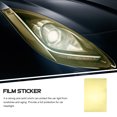 thumbnail image 4 of 1Set Automotive Vinyl Wraps Yellow Tint Film Heat Stretchable 40x60cm, 4 of 9