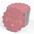thumbnail image 4 of Inkdotpot 100 Pack Real Rose Gold Foil Paper Tags Ready To Pop Baby Shower Favor Hang Tags, 4 of 6
