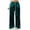 Green, variant on Women Satin Wide Leg Track Pants Side Stripe Elastic Drawstring Loose Athletic Casual Straight Long Trousers for Teen Girls Streetwear White Women Dress Pants L