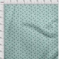 thumbnail image 4 of oneOone Georgette Viscose Sea Green Fabric Florals Craft Projects Decor Fabric Printed By The Yard 42 Inch Wide, 4 of 4