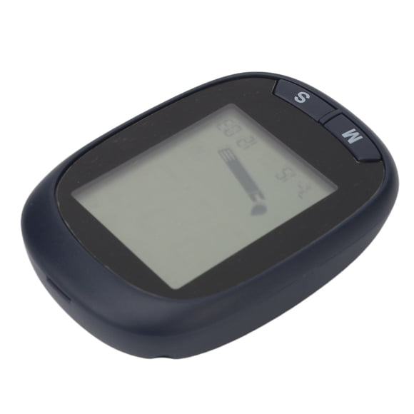 Blood Glucose Meter, Accurate Glucometer Kit Portable LCD Display with Strips Blood Collection Needles for Diabetes